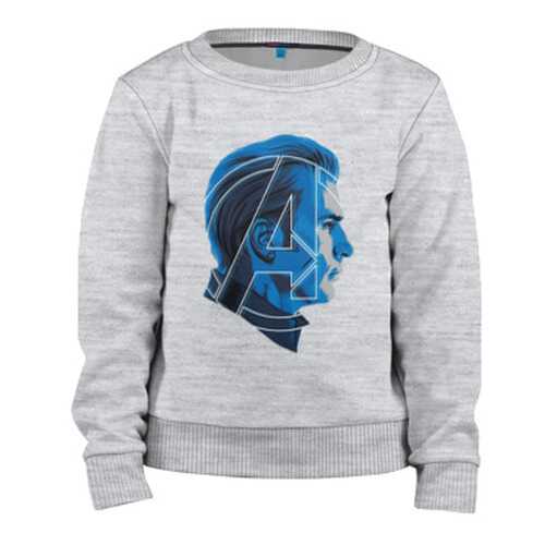 Детский свитшот ВсеМайки Captain America Avengers, р. 98