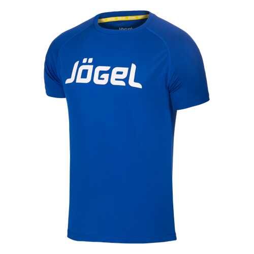 Футболка Jogel JTT-1041-079, синий/белый, L INT