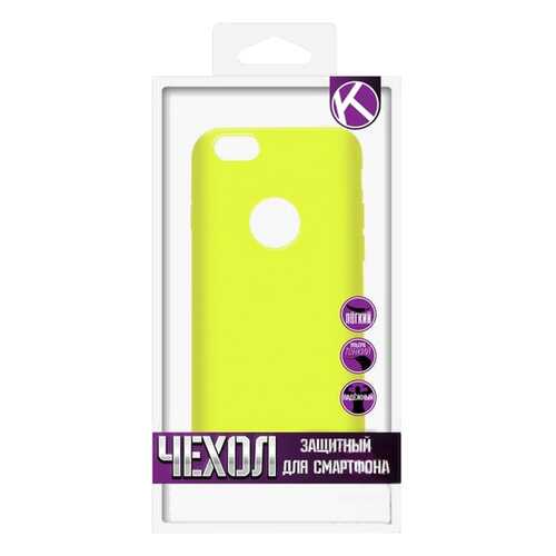Чехол Krutoff для iPhone 6/6S Yellow