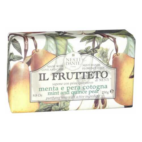 Косметическое мыло Nesti Dante Mint and Quince Pear Soap 250 г