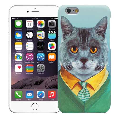 Чехол KAWAI для iPhone 6/6s Кот в костюме