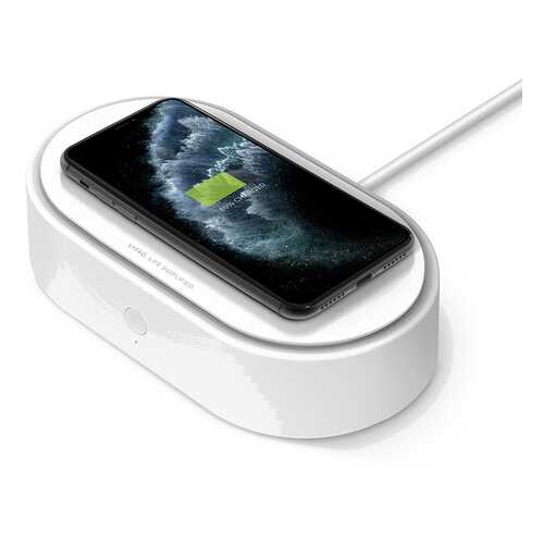 Санитайзер LYFRO Air Capsule UVC Disinfection Box с беспроводной зарядкой белый