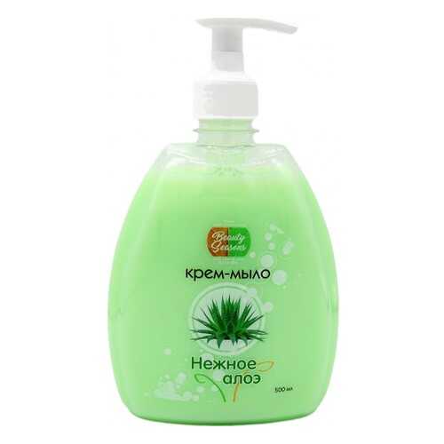 Крем-мыло Beauty Seasons Нежное алоэ, 500 мл