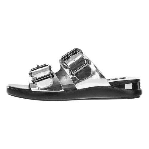 Шлепанцы женские DKNY K4900889 серебристые 8.5 US