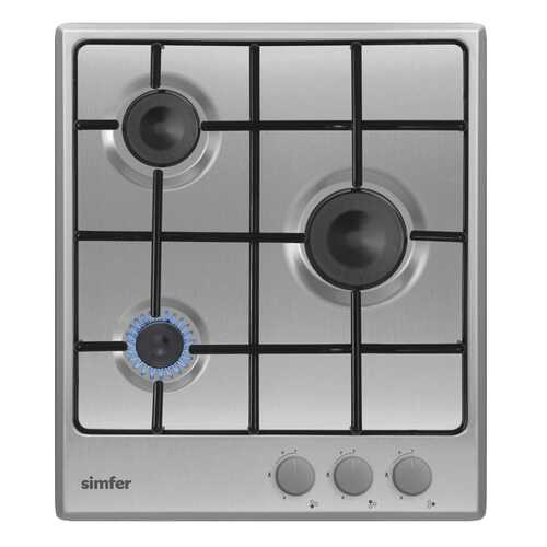 Встраиваемая варочная панель газовая Simfer H45V30M412 Silver
