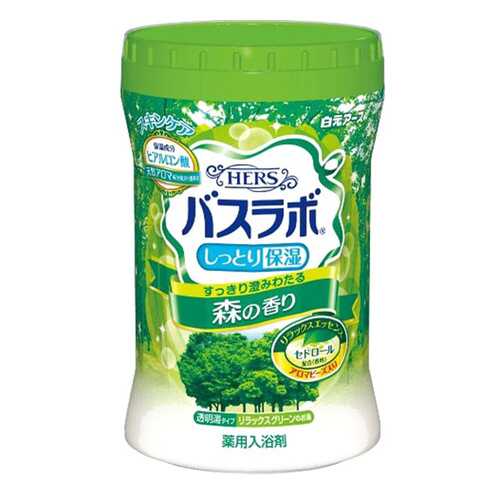 Соль для ванн Hakugen Earth Hers Bath Labo С гиалуроновой кислотой 680 г