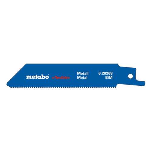 Полотно по металлу для сабельных пил metabo 628268000