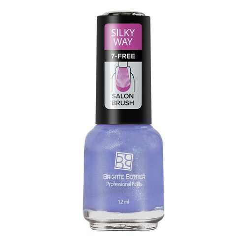 Лак для ногтей Brigitte Bottier Silky Way тон 575 сиренево-голубой, 12мл