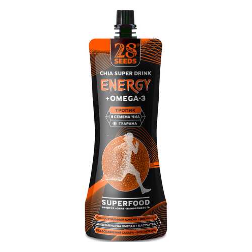 Напиток 28 Seeds Chia Super Drink тропик, 250 мл