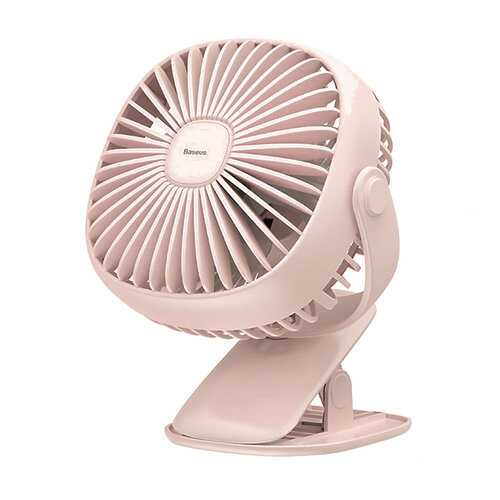 Настольный вентилятор Baseus Box clamping Fan Pink