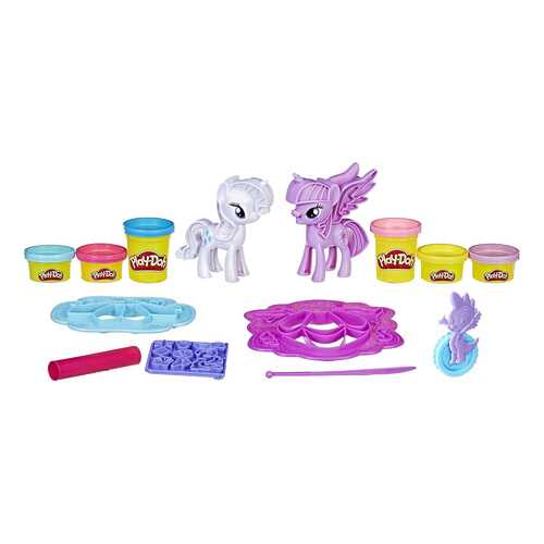 Пластилин Play-Doh Твайлайт и Рарити B9717 (1008231)