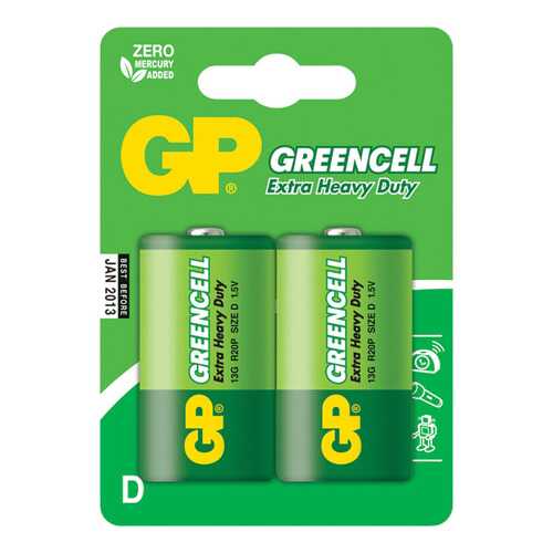 Батарейка GP Greencell D R20-2P 13G-2SB2 2 шт