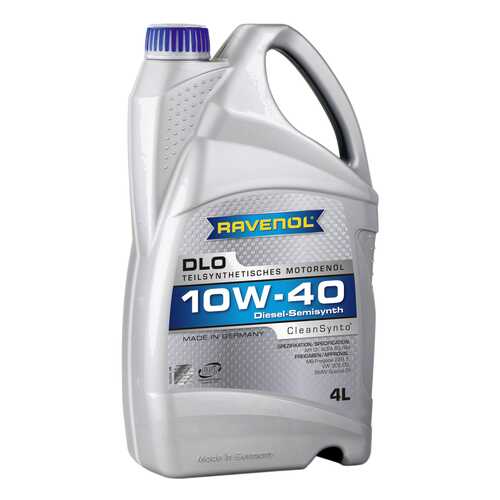 Моторное масло Ravenol DLO SAE 10W-40 4л