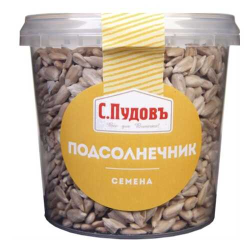 Семена подсолнечника очищенные целые С.Пудовъ 170 г