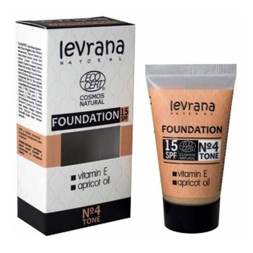 Тональный крем Levrana Foundation №4 30 мл
