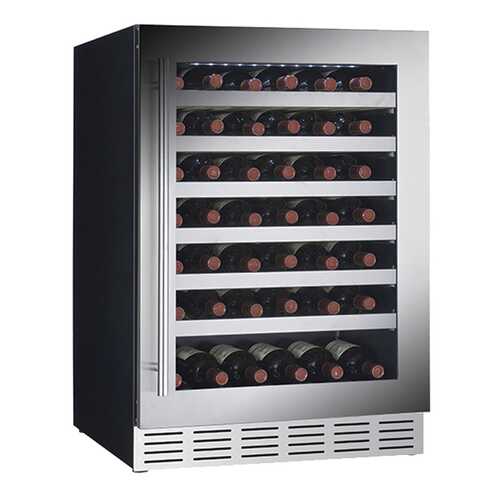 Встраиваемый винный шкаф Cavanova CV 060 T Black/Silver