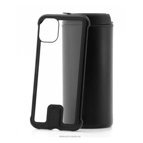 Чехол Apple iPhone 11 Kruche Push-pull Frameless Black