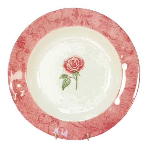 Тарелка Easy Life FLORAL DAMASK R0311/FLDA Белый, розовый