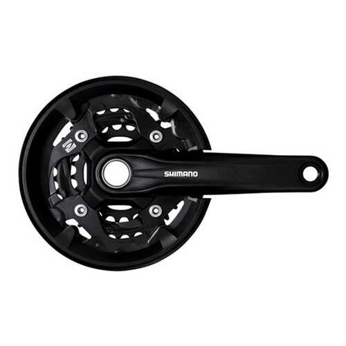 Шатун Shimano MT210 170мм 46/30 для 2*9 ск с защитой черный EFCMT210CX60CL