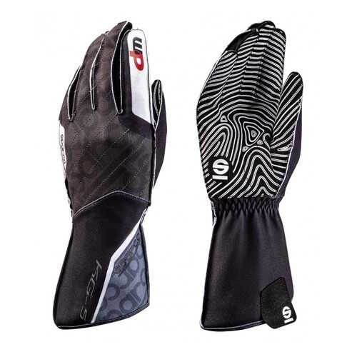 Перчатки для картинга MOTION KG-5WP, водостойкие, чёрный, р-р 7 Sparco 002552WP07NR