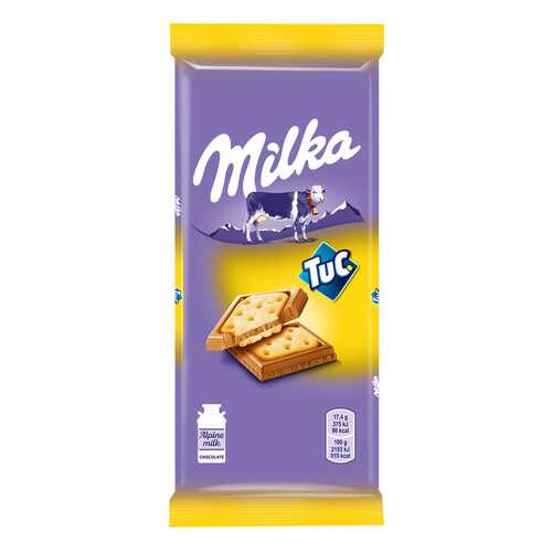 Шоколад MILKA Mini Tuc печенье/шоколад 87г*5 шт