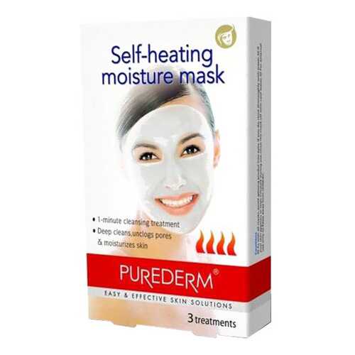 Маска для лица Purederm Самонагревающаяся Увлажняющая 18,6 г
