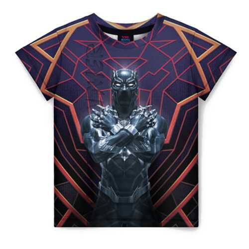 Детская футболка ВсеМайки 3D Black panther, р. 116