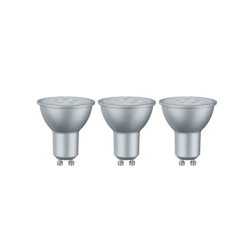 Лампа светодиодная LED 3шт на блистере, 6,5W GU10 230V 2700 28430