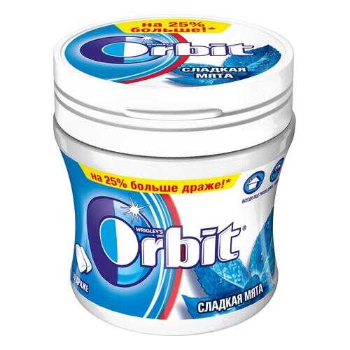 Жевательная резинка Orbit сладкая мята мини-банка 6 штук 68 г