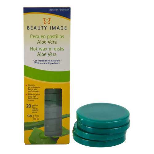 Воск для депиляции Beauty Image Алоэ вера 400 г