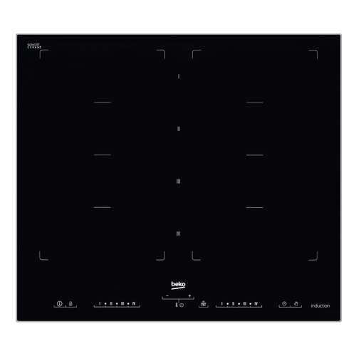 Встраиваемая варочная панель индукционная Beko HII 68600 PTX Black