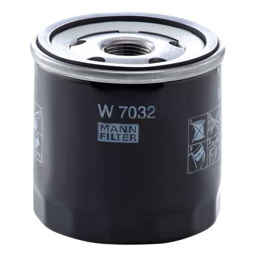 Фильтр масляный двигателя MANN-FILTER W7032