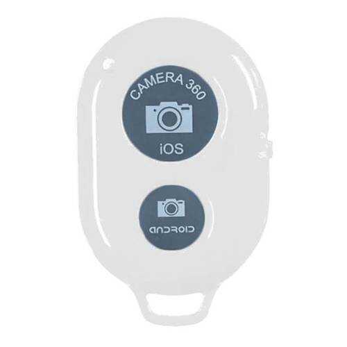 Пульт кнопка Bluetooth Connect для селфи White