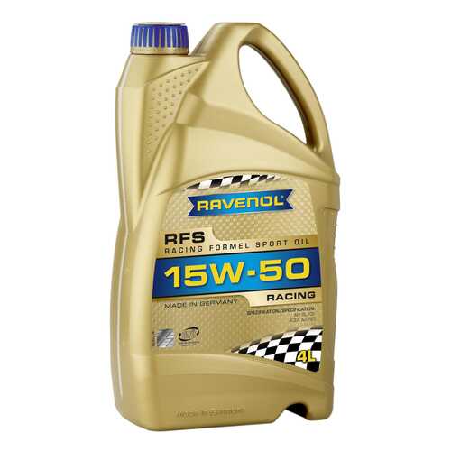Моторное масло Ravenol Racing Formel Sport SAE 15W-50 4л