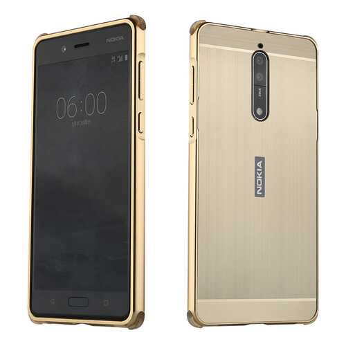 Чехол MyPads для Nokia 8 Gold