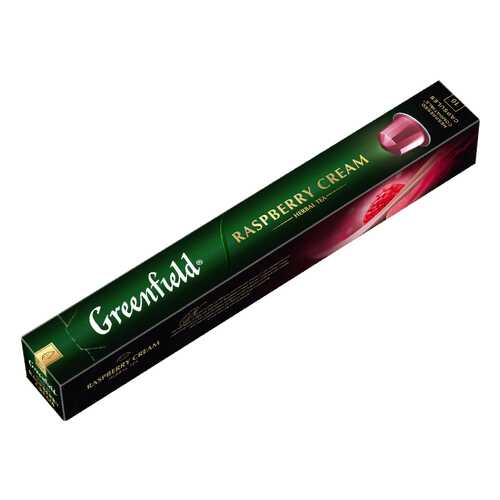 Чай травяной в капсулах Greenfield Raspberry Cream 10 капсул