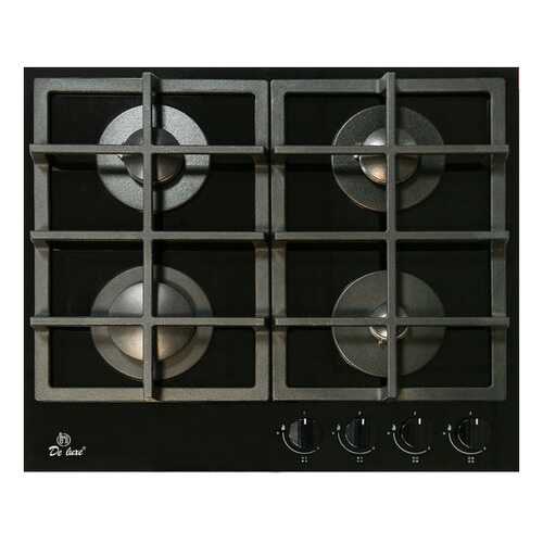 Встраиваемая варочная панель газовая DeLuxe GG4 750229F-060 Black