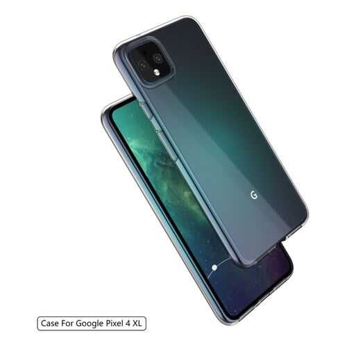 Чехол PC Jack Case для Google Pixel 4 Transparent