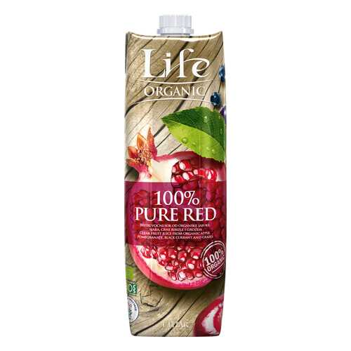 Сок Life premium Pure red мультифруктовый био organic 1 л