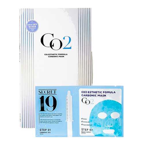 Маска для лица Esthetic House CO2 Esthetic Formular Carboxy Mask Sheet 1 маска 1 гель