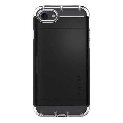 Чехол-визитница Spigen Crystal Wallet для Apple iPhone 7/8 Black (042CS20981)