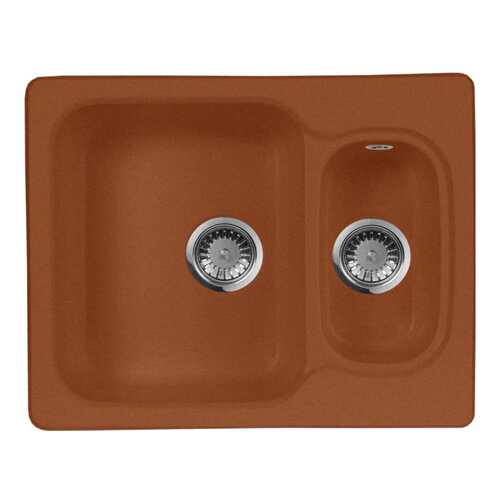 Мойка для кухни гранитная AquaGranitEx m-09 терракотовый