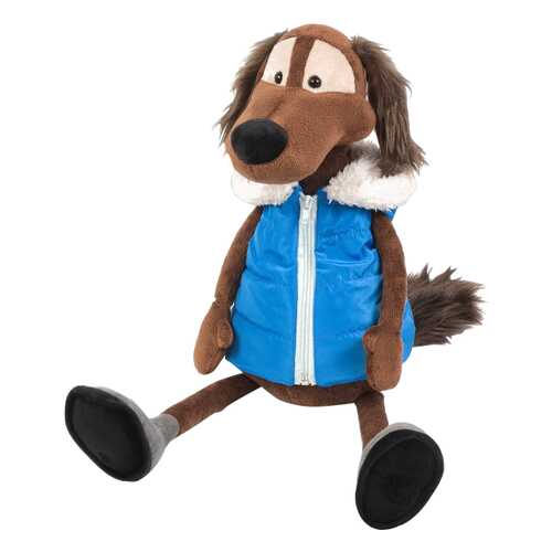 Мягкая игрушка Maxitoys Пес Шерлок в Жилетке, 23 см