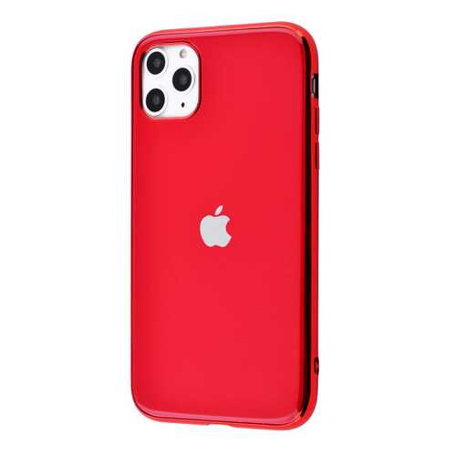 Чехол GLOSSY LOGO для Apple iPhone 11 Pro Red