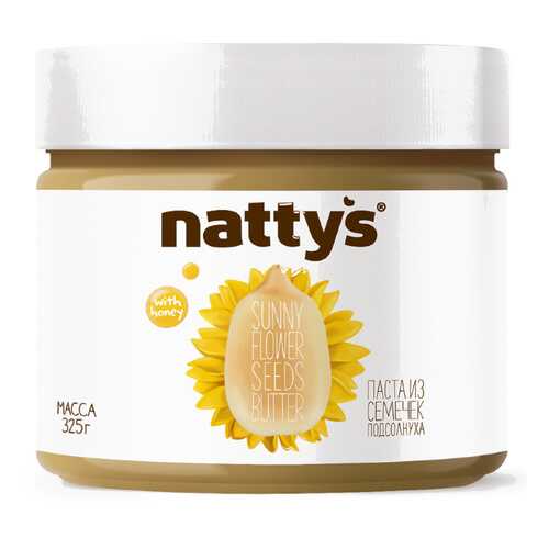 Паста Nattys Sunny из семечек подсолнуха 325 г