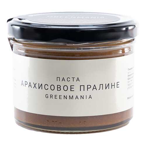 Паста GreenMania арахисовое пралине 200 г