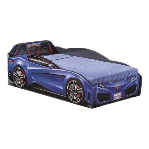 Кровать-машина Cilek Carbed Spyder синяя 70х130