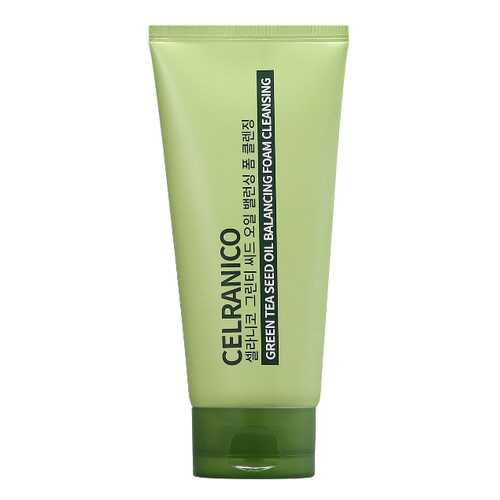 Пенка для умывания Celranico Green Tea Seed Oil Balancing Foam Cleansing150 мл