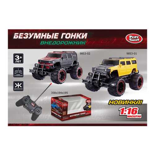 Внедорожник р/у Безумные гонки (на бат.), 1:16 Play Smart