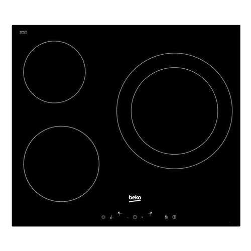 Встраиваемая варочная панель электрическая Beko HIC 63401 T Black